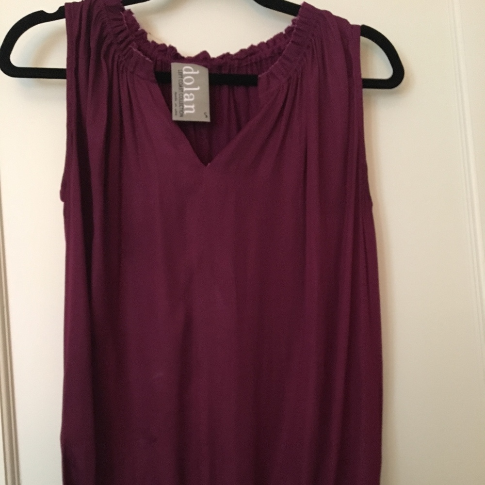 Anthropologie Dolan brand sleeveless blouse